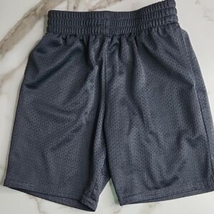 Athletic Works Black Mesh Shorts Breathable Elastic Waist